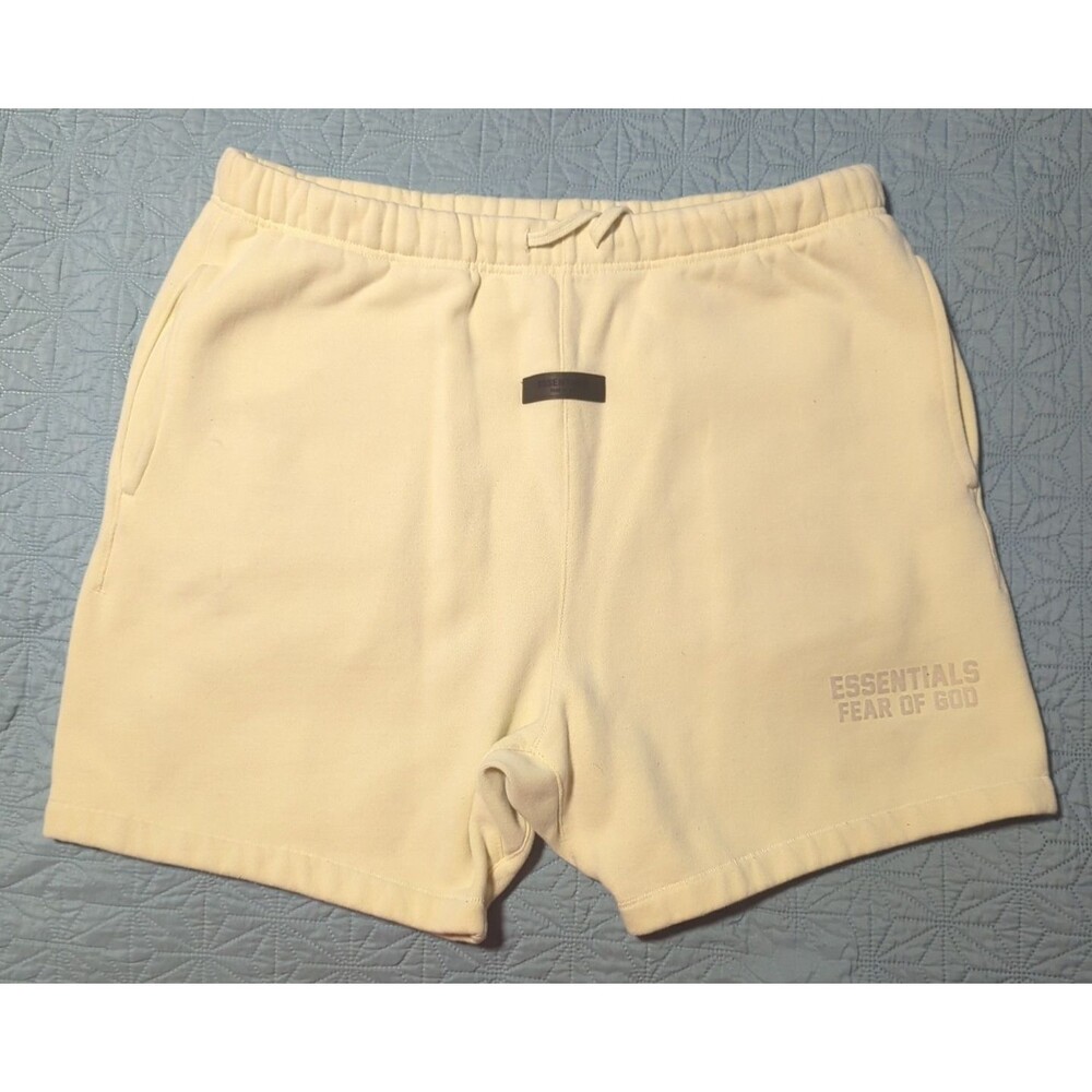Essentials Fear Of God Men's Shorts Sz XL Buttercream